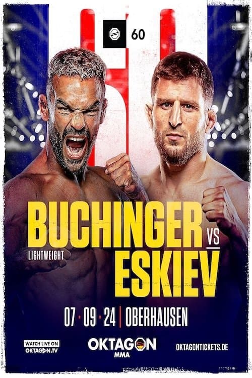 OKTAGON 60: Buchinger vs. Eskievのポスター