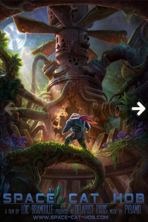 Space Cat Hobのポスター
