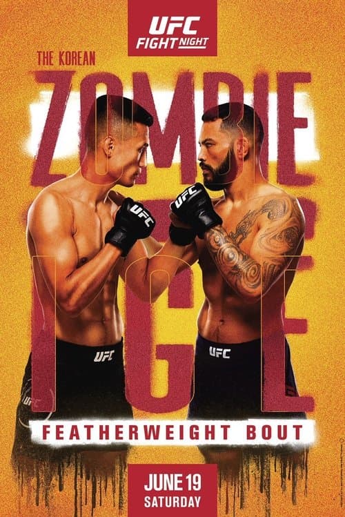 UFC on ESPN 25: Korean Zombie vs Igeのポスター