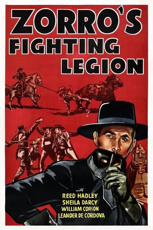 Zorro's Fighting Legionのポスター