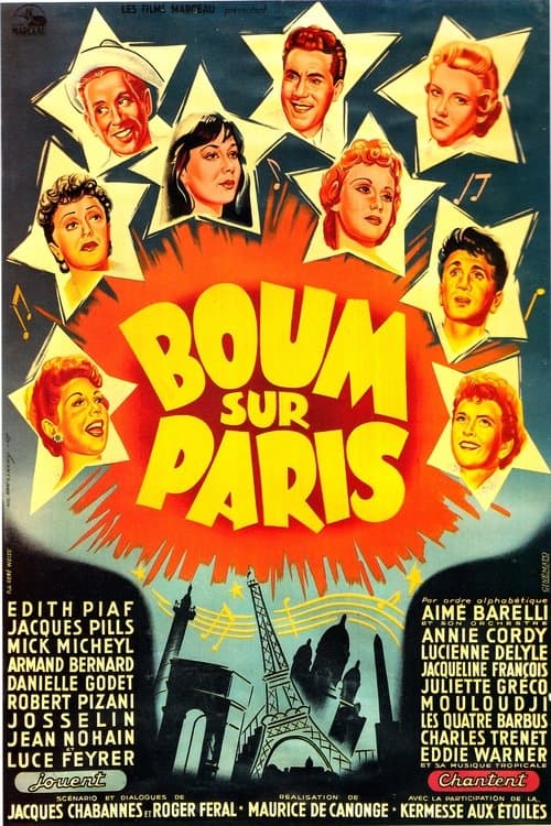 Boum sur Parisのポスター