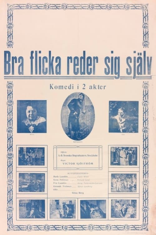 Bra flicka reder sig självのポスター