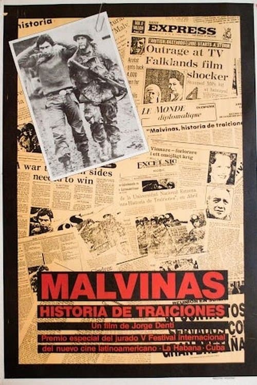 Malvinas: Historias de traicionesのポスター