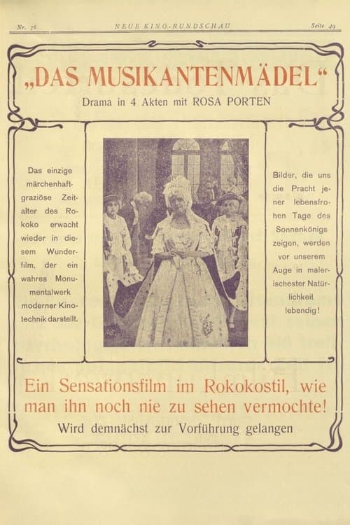 Die Musikantenmädelのポスター