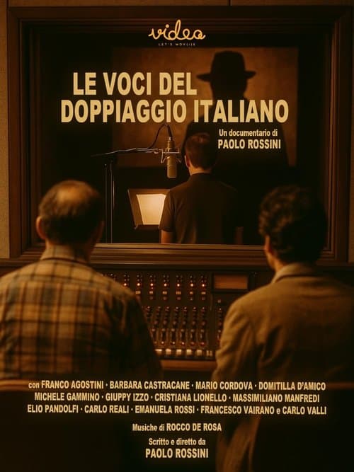 Le voci del doppiaggio italianoのポスター