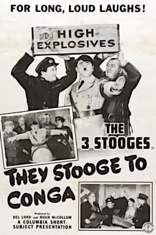 They Stooge to Congaのポスター