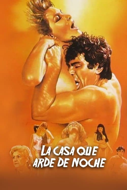 La casa que arde de nocheのポスター