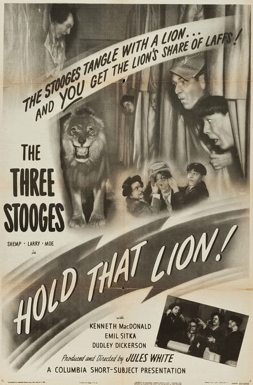 Hold That Lion!のポスター