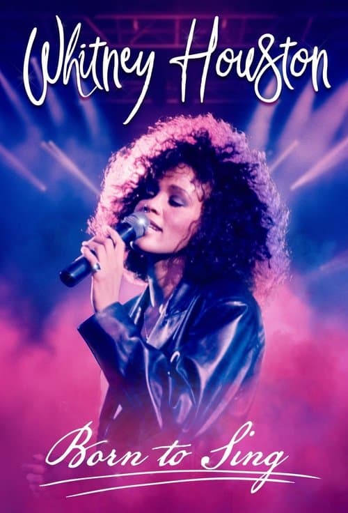 Whitney Houston Born to Singのポスター