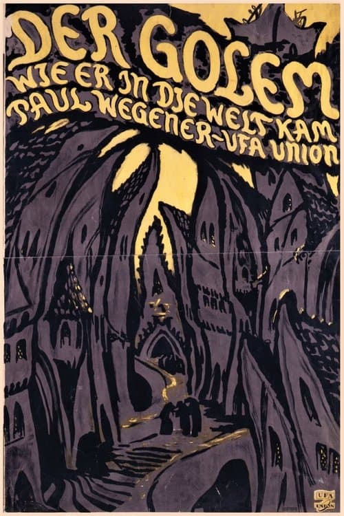Der Golem, wie er in die Welt kamのポスター