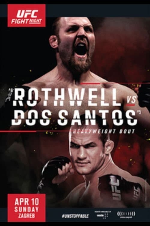 UFC Fight Night 86: Rothwell vs. Dos Santosのポスター