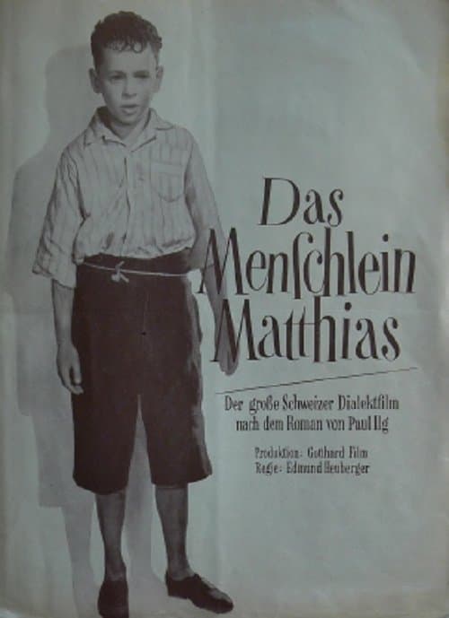 Das Menschlein Matthiasのポスター