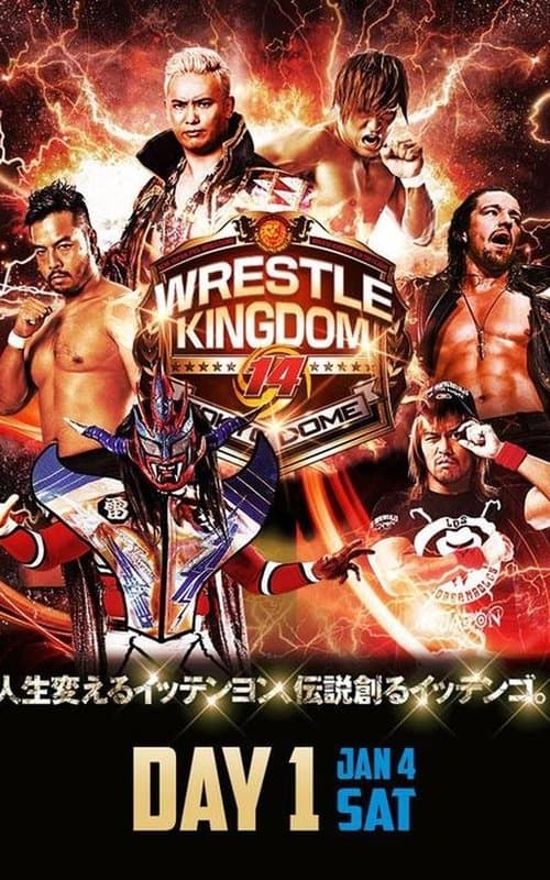NJPW Wrestle Kingdom 14: Night 1のポスター