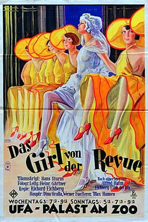 Das Girl von der Revueのポスター