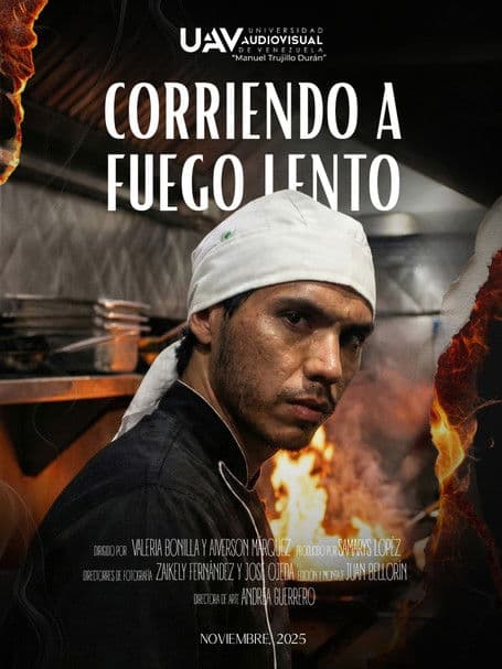 Corriendo a Fuego Lentoのポスター