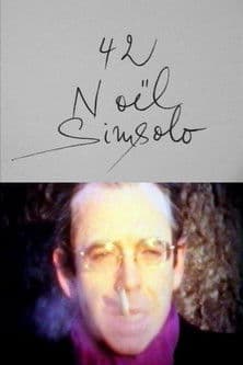 Cinématon n°42 : Noël Simsoloのポスター
