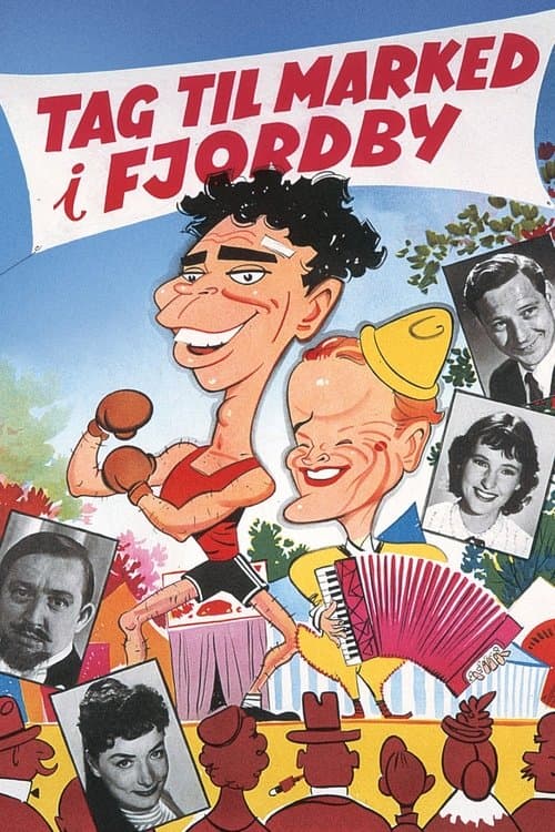 Tag til marked i Fjordbyのポスター