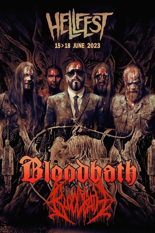 Bloodbath - Hellfest 2023のポスター