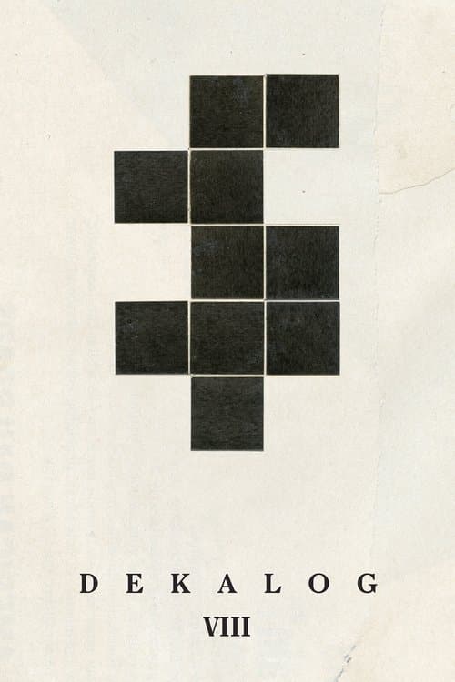 Dekalog, osiemのポスター