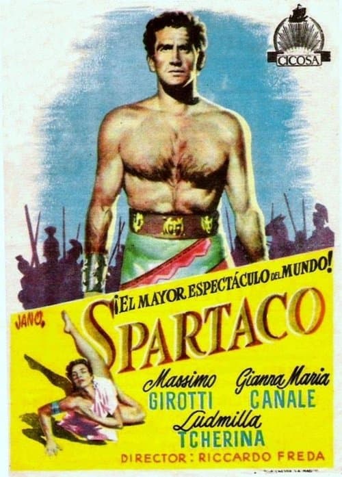 Spartaco - Il gladiatore della Traciaのポスター