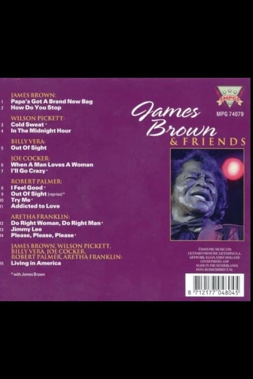 James Brown & Friends: A Night of Super Soulのポスター