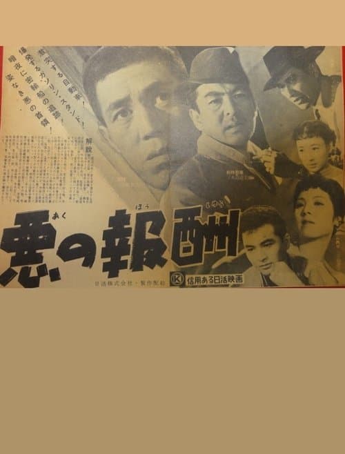 悪の報酬のポスター