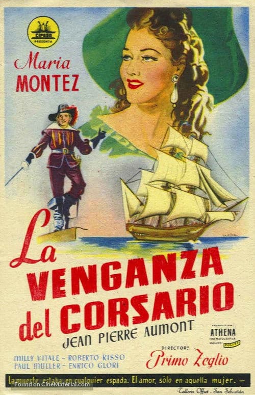 La vendetta del corsaroのポスター