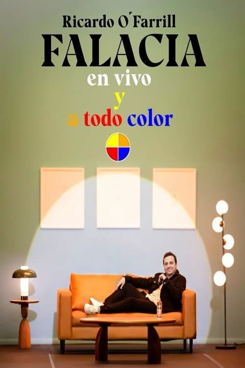 FALACIA en vivo y a todo colorのポスター