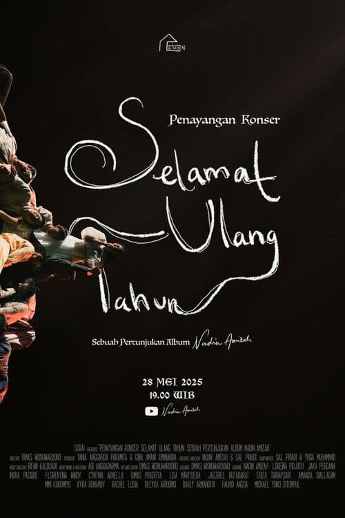 Penayangan Konser Selamat Ulang Tahunのポスター
