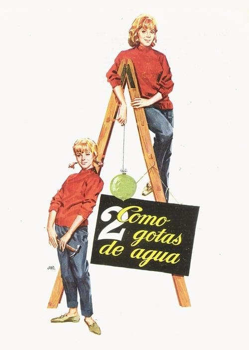 Como dos gotas de aguaのポスター