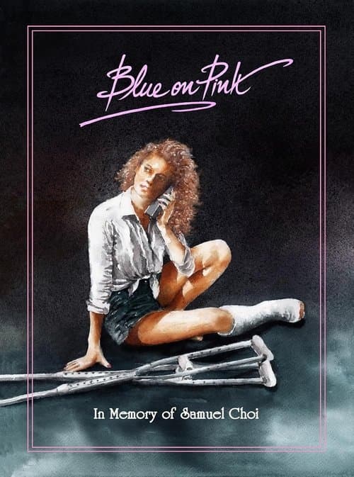 Blue on Pinkのポスター