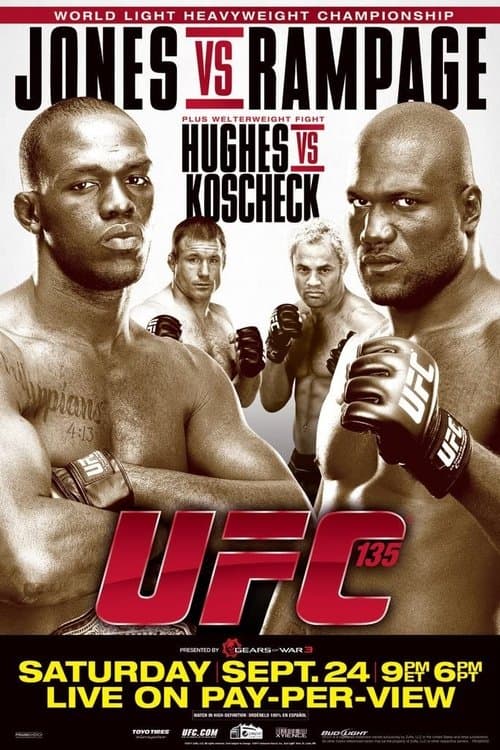 UFC 135: Jones vs. Rampageのポスター