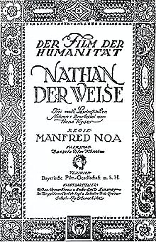 Nathan der Weiseのポスター
