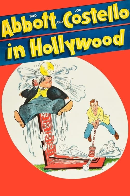 Bud Abbott and Lou Costello in Hollywoodのポスター