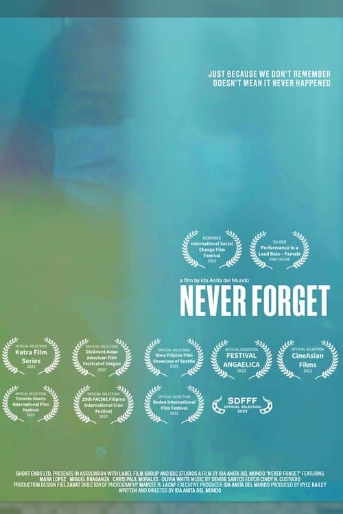 Never Forgetのポスター