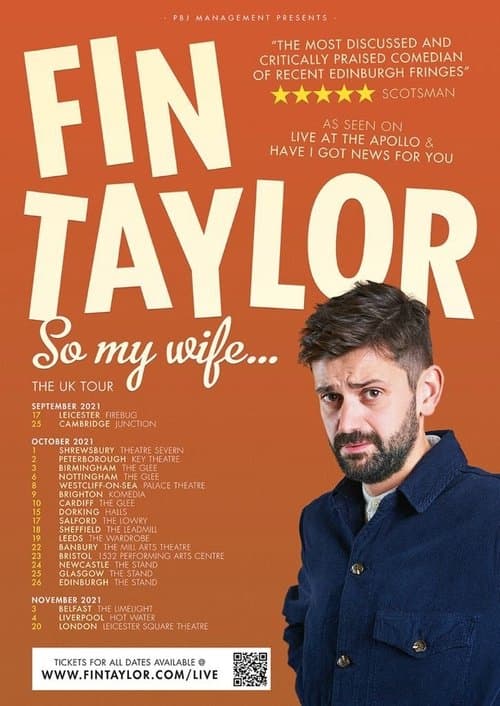 Fin Taylor: So My Wife...のポスター