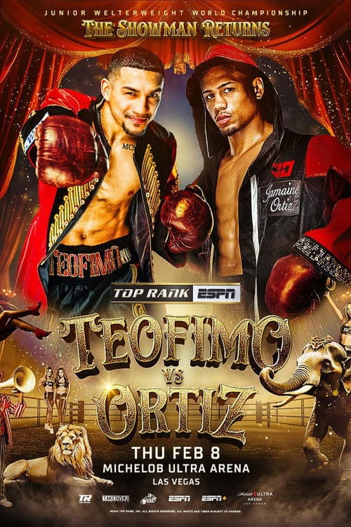 Teofimo Lopez vs. Jamaine Ortizのポスター