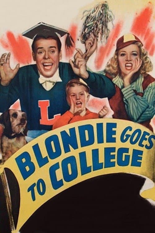 Blondie Goes to Collegeのポスター