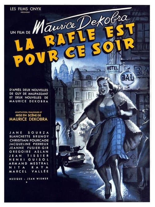 La rafle est pour ce soirのポスター
