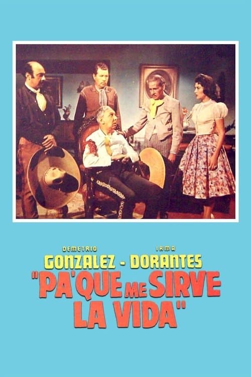 Pa' qué me sirve la vidaのポスター
