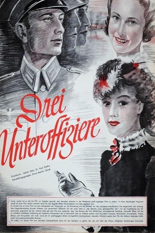 Drei Unteroffiziereのポスター
