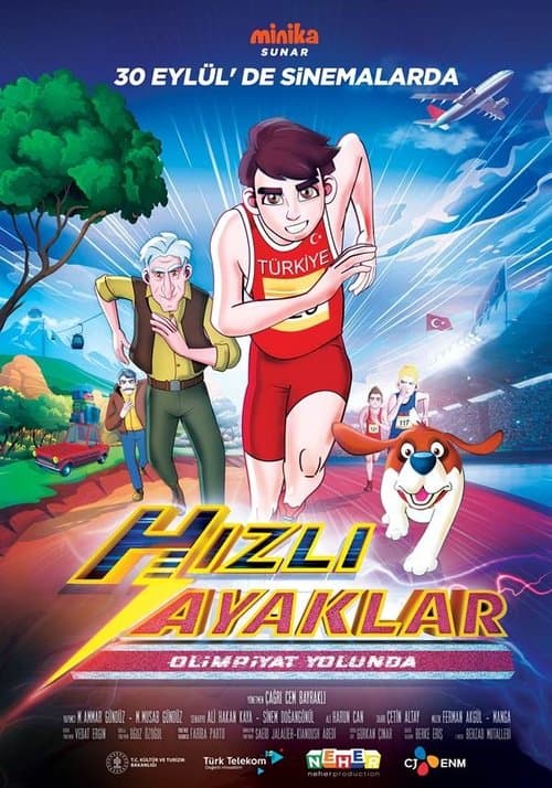 Hızlı Ayaklar - Olimpiyat Yolundaのポスター