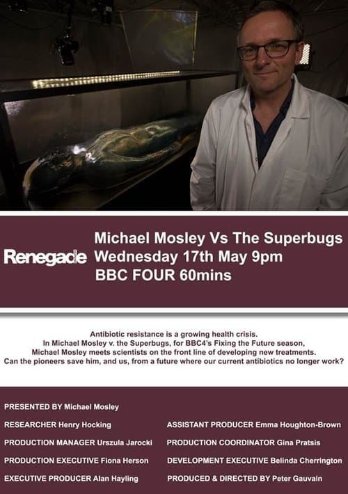 Michael Mosley vs The Superbugsのポスター