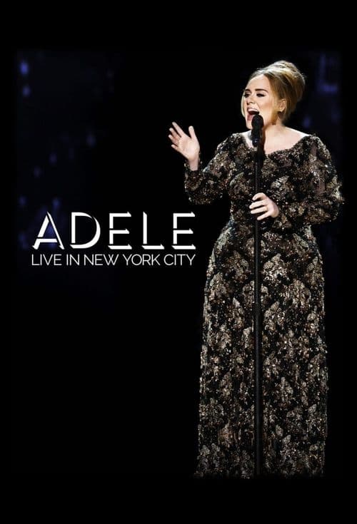 Adele: Live in New York Cityのポスター
