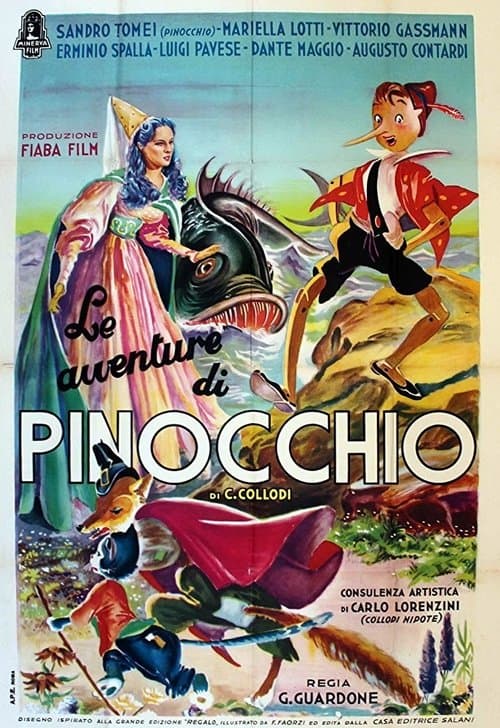 Le avventure di Pinocchioのポスター