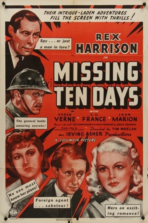 Ten Days in Parisのポスター