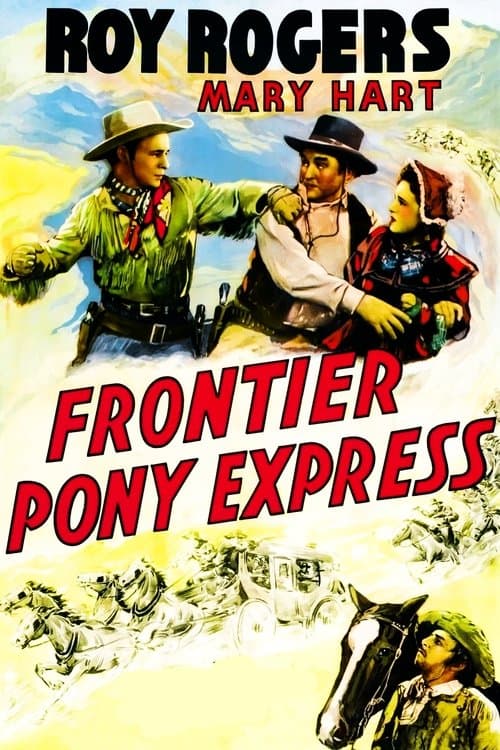 Frontier Pony Expressのポスター