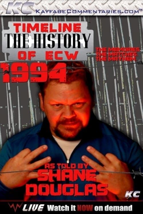 Timeline: The History of ECW- 1994- As Told by Shane Doughlasのポスター