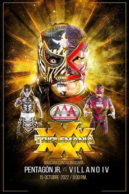 AAA Triplemania XXX: Mexico Cityのポスター