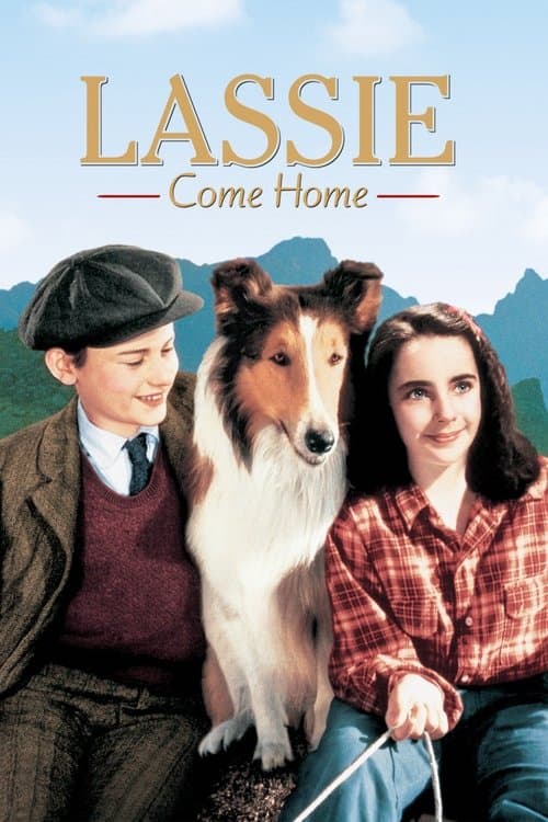 名犬ラッシー 家路のポスター
